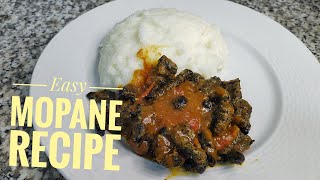 HOW TO COOK MOPANE WORMSMASONJAAMACIMBIMADORA [upl. by Dione616]