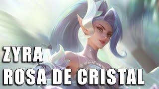 Zyra Rosa de Cristal  League of Legends Completo [upl. by Campos591]