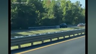 Video shows vehicle going wrong way before fatal crash on Route 55 in Mantua Twp [upl. by Hatfield908]