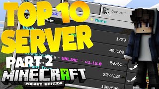 ✔️ Top 10 NEUE Minecraft PE Multiplayer SERVER  ★「MCPE DEUTSCH MULTIPLAYER SERVER」Part 1 StyloHD [upl. by Farlay]