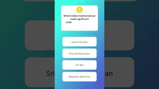 Mathematician Behind Ramanujan Prime  Hard Indian Trivia [upl. by Aral]