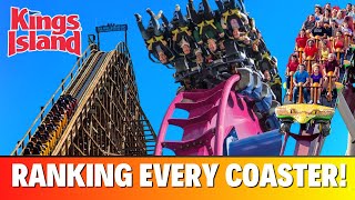 Ranking Every Roller Coaster Found At Kings Island Mason Ohio [upl. by Strauss]