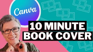 How to Make a Free Book Cover in CANVA  Quick amp Easy Amazon KDP [upl. by Yrod]