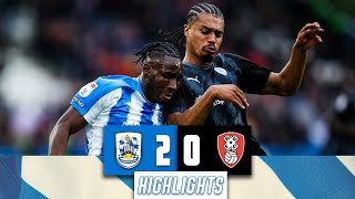 HIGHLIGHTS  Huddersfield Town vs Rotherham United [upl. by Pergrim256]