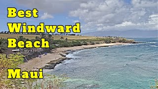 Hookipa Beach Paia Maui Best WindwardBeach Surfing amp Windsurfing [upl. by Arbe]