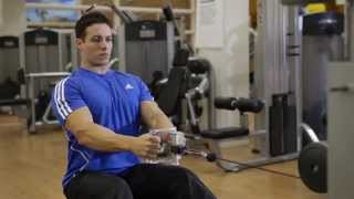 Seated Cable Row Close Grip  Back Exercise [upl. by Lanod]