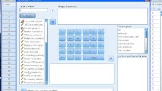 SPSS Tutorials Compute variables [upl. by Whorton]