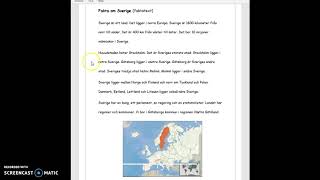 Fakta om Sverige [upl. by Flodnar]