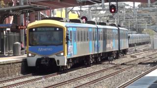 Metro amp Vline trains at Sunbury  Melbourne Transport [upl. by Aes]