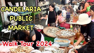 CANDELARIA PUBLIC MARKET  WALK TOUR 2024  Candelaria Quezon Province [upl. by Akinek]