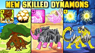 All New Dynamons Skills in Dynamons World  New dynamons skills gameplay [upl. by Amhser]