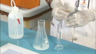 Iron in Haematite Ore Solution Chemistry Lab Experiment  VTU e Learning [upl. by Amehsyt]