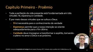 História da Filosofia II  Tomás de Aquino  Compêndio de Teologia  Atributos de Deus [upl. by Krystalle]