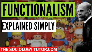 Functionalist Theory A Level Sociology [upl. by Oletha]