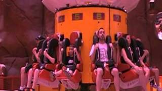 slingshot ride at the adventure dome in circus circus las vegas [upl. by Liemaj]