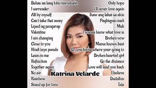 Katrina Velarde l Nonstop Cover Songs cover playlist [upl. by Sirtimid]