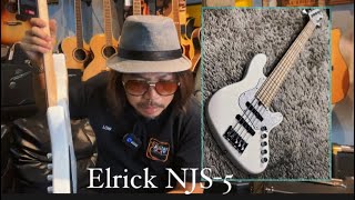 Elrick NJS5 Cort Bass  Bahasa Malaysia Review [upl. by Romito48]