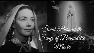 Saint Bernadette The Song of Bernadette Movie [upl. by Brezin419]