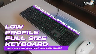 KEEBS MECHA FULLSIZE WIRED amp WIRELESS COOLER MASTER SK653 😎 [upl. by Aihsad]