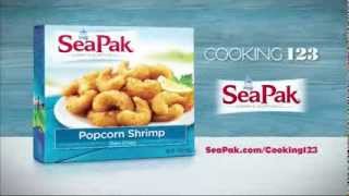 TV Commercial  SeaPak  Popcorn Shrimp  Cooking 123 [upl. by Gaw]