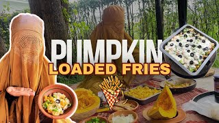 Loaded Pumpkin Fries  Try this Recipe [upl. by Blythe]