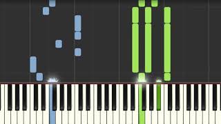 Respect Aretha Franklin Piano Tutorial Synthesia [upl. by Antone]