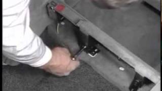 R129 Disassemble rear storage compartment 1 of 3flv [upl. by Delbert]