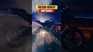 Bajaj Pulsar NS400 New Teaser Revealed  BikeWale shorts pulsarns400 [upl. by Yelime]