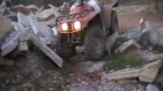 Honda FourTrax 300 OffRoading [upl. by Earej]