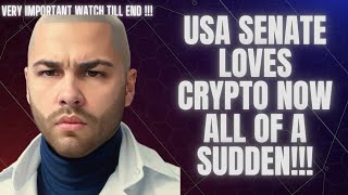 USA LOVES CRYPTO NOW ALL OF A SUDDEN [upl. by Nonahs]