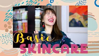 Dưỡng da cho người mới bắt đầu  BASIC SKINCARE STEPS  Letsplaymakeup [upl. by Anrahs]