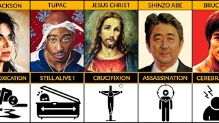 How Famous People Died  Age of Death [upl. by Ihtak]