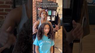 Curly Consultation with Camara for a first time client 🗣️ curlycut curls consultation curlyhair [upl. by Sucramat]