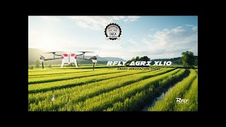 RFLY AGRI XL10 AGRI DRONE Made in India [upl. by Nathanil]