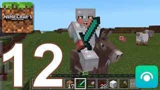 Minecraft Pocket Edition  Gameplay Walkthrough Part 12  Survival iOS Android [upl. by Enortna]