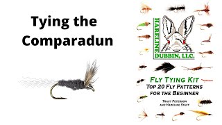 Fly Tying the Comparadun  Hareline Fly Tying Material Kit [upl. by Altman]