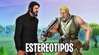 Estereotipos de Skins en Fortnite [upl. by Oir]