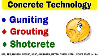 Guniting  Shotcrete  Grouting  Difference 🤔 [upl. by Thill]