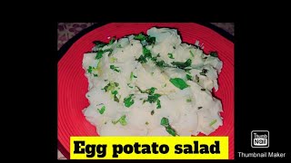 Potato amp Egg salad  The best egg amp Potato salad ever  moya Salad recipe by Timnas Kitchen [upl. by Novyat]