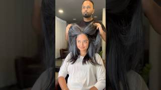 botox hair treatment shortfeed shots [upl. by Yenar]