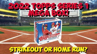 2022 Topps Series 1 Mega Box [upl. by Lottie]