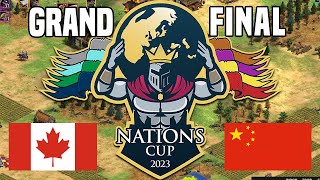 Nations Cup 2023 GRAND FINAL  China vs Canada Best of 7 [upl. by Fionna]