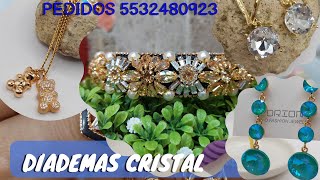 diademas con cristal nuevos modelos y promoción [upl. by Franni]