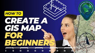 How to create a map in ArcMap GIS for beginners [upl. by Llerad]