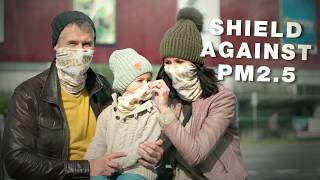 Antismog Scarf Nanofiber Protection for the Whole Family [upl. by Fisa128]