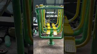 Outdoor gym equipment 🫠💯😎🔥🫡🔥gym indiansportschandigarh outdoorgym park gym [upl. by Oiramej]