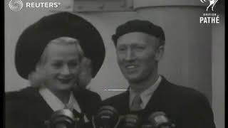 USA Imprisoned US pilot released by Franco 1940 [upl. by Eenalem]