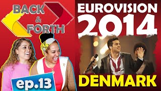 Americans react to Eurovision 2014 Denmark Basim Cliche Love Song [upl. by Galasyn]