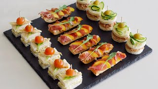 3 ENTRANTES y CANAPÉS Fáciles y Deliciosos para disfrutar en Primavera  DarixLAB [upl. by Fons786]