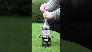 Warum reagieren Cola und Mentos so [upl. by Seldun]